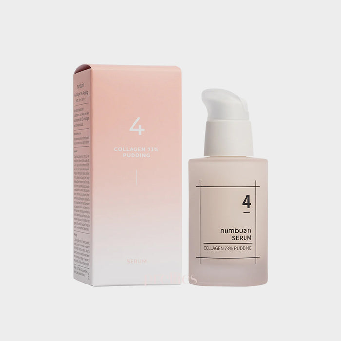 numbuzin No. 4 Collagen 73% Pudding Serum asian authentic genuine original korean skincare montreal toronto calgary canada thekshop thekshop.ca natural organic vegan cruelty-free cosmetics kbeauty vancouver free shipping clean beauty routine skin makeup kpop stayz stan fandom photocard stray kids treasure ateez atiny