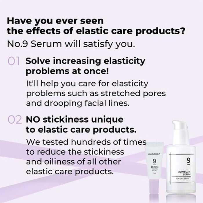 Numbuzin No.9 Secret Firming Serum 50ml 50ml / 1.69 fl. oz.