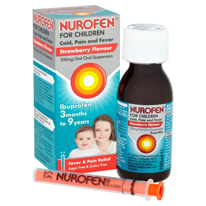 Nurofen for children fever and pain relief
