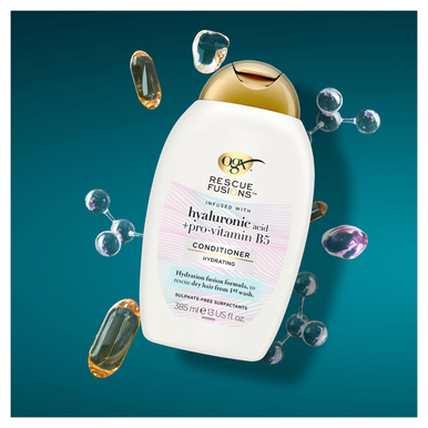 OGX Rescue Fusions Hyaluronic Acid + pro-vitamin B5 Conditioner 385ml