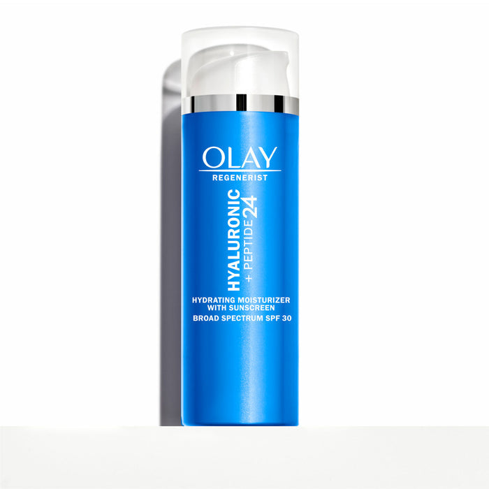Hyaluronic + Peptide 24 | Face Moisturizer | Fragrance-Free, SPF 30