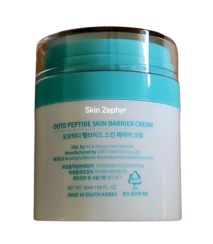 OOTD Peptide Skin Barrier Cream