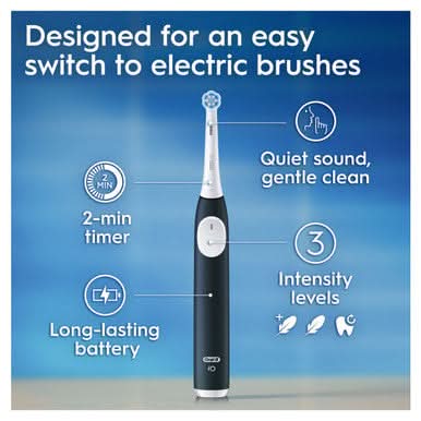 Oral-B iO2 Forest Green Electric Toothbrush + Travel Case