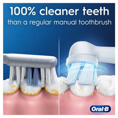 Oral-B iO2 Forest Green Electric Toothbrush + Travel Case