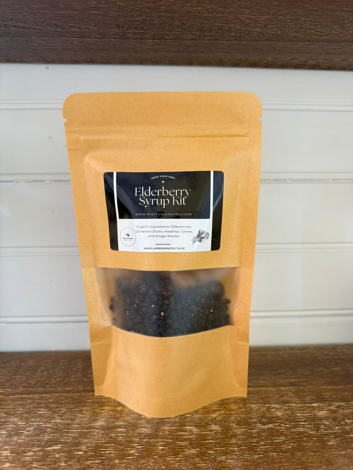 Organic Elderberry Syrup DIY Kit – Make Your Own Homemade Elderberry Syrup | All-Natural Herbs