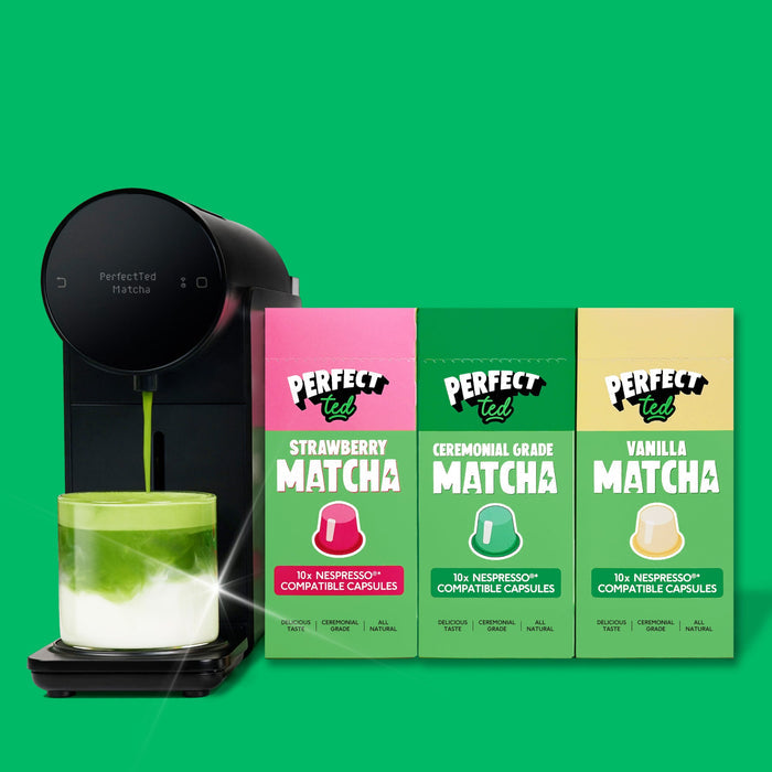 Original & Vanilla Nespresso® Pods Bundle - PerfectTed - Matcha Pods