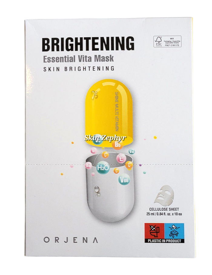 Orjena Brightening Essential Vita Masks