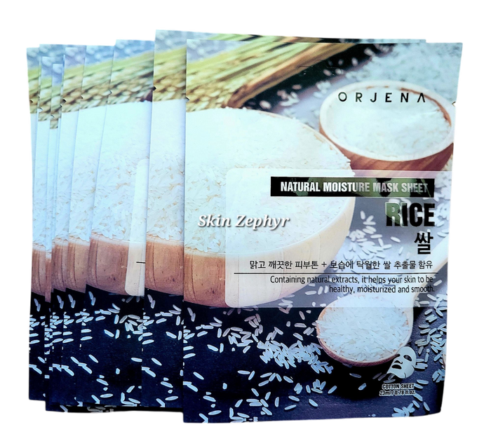 Orjena Natural Moisture Rice Mask Sheets