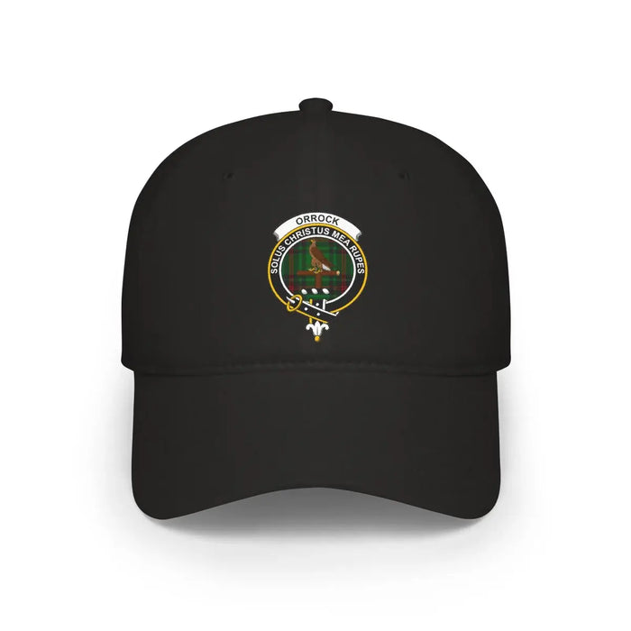Orrock Scottish clan printed cap with clan crest