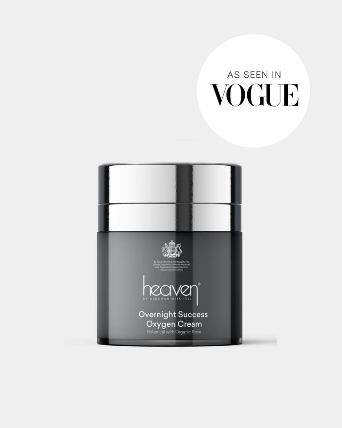 Overnight Success Oxygen Cream by Heaven Skincare for visibly plumper, glowing and refreshed skin overnight