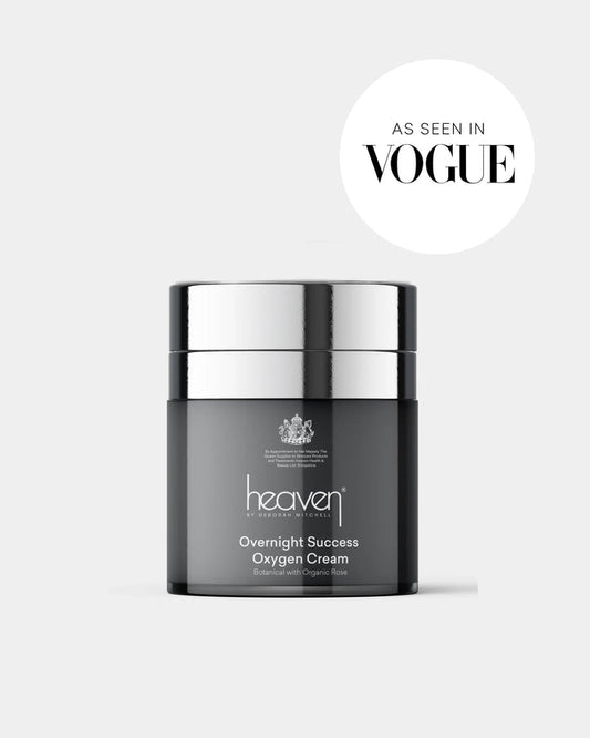 Overnight Success Oxygen Cream by Heaven Skincare for visibly plumper, glowing and refreshed skin overnight