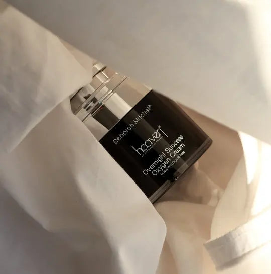 Heaven Skincare Overnight Success Oxygen Cream night treatment for hydrated, smoother and radiant skin by morning