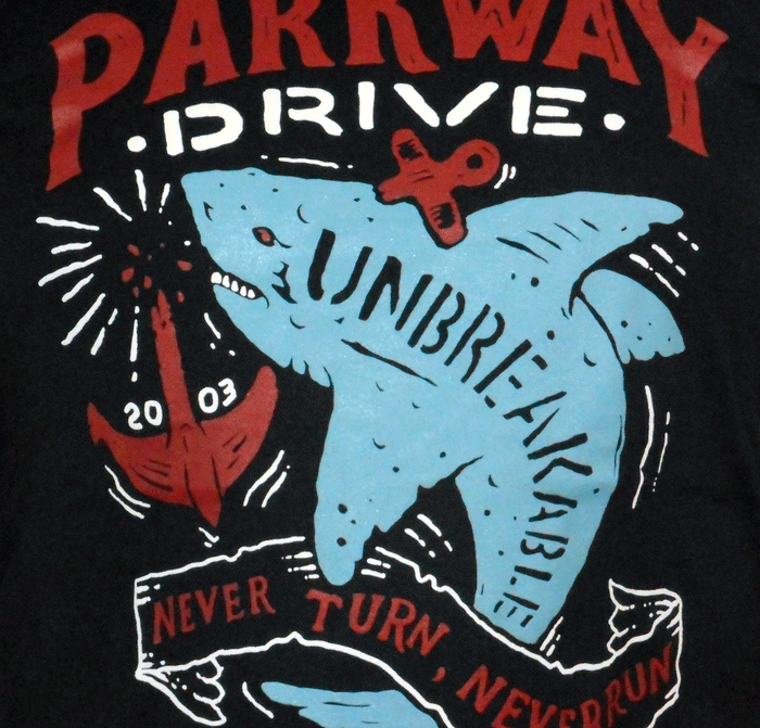 PARKWAY DRIVE (Never Run) Men's T-Shirt
