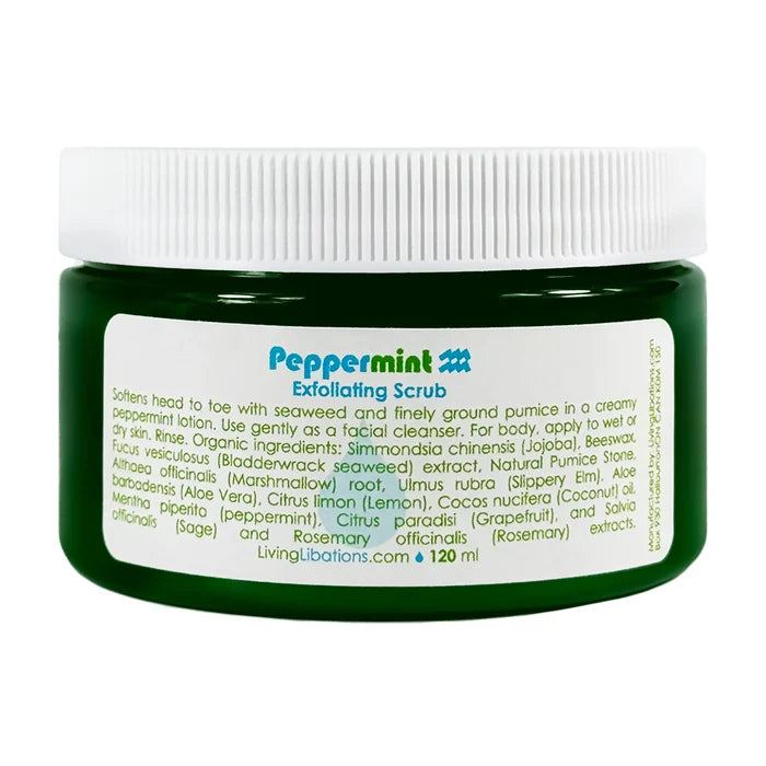 Living Libations Peppermint Exfoliating Scrub