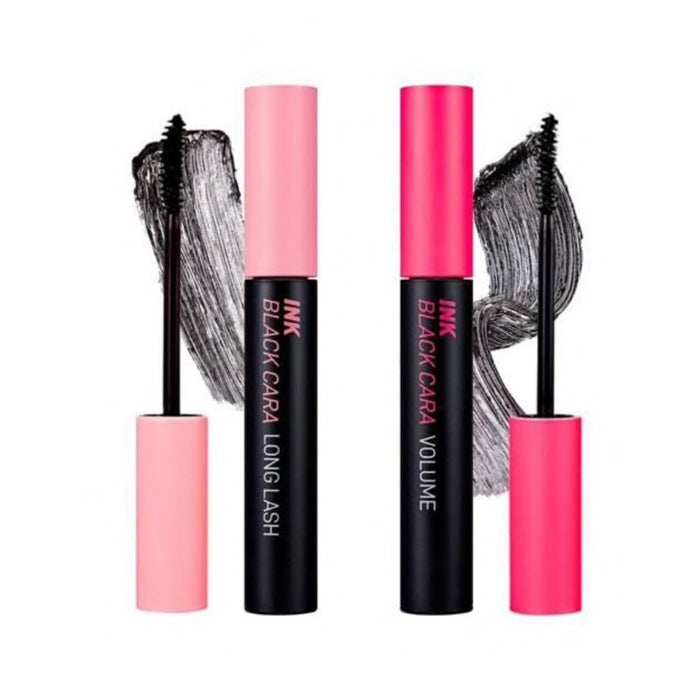 Peripera Ink Black Cara AD long lashes mascara volume lash extension asian authentic genuine original korean skincare montreal toronto canada thekshop thekshop.ca natural organic vegan cruelty-free cosmetics kbeauty vancouver free shipping