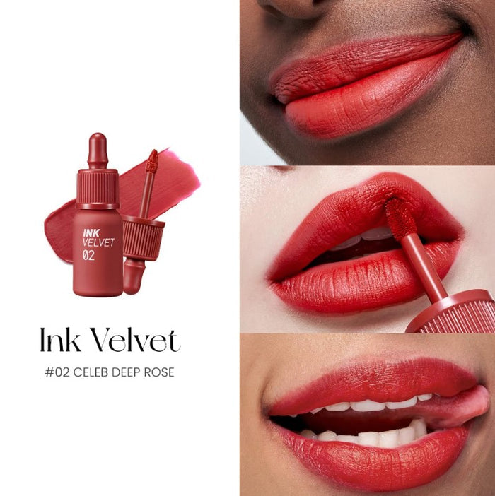 Peripera Ink The Velvet 02 Celeb Deep Rose