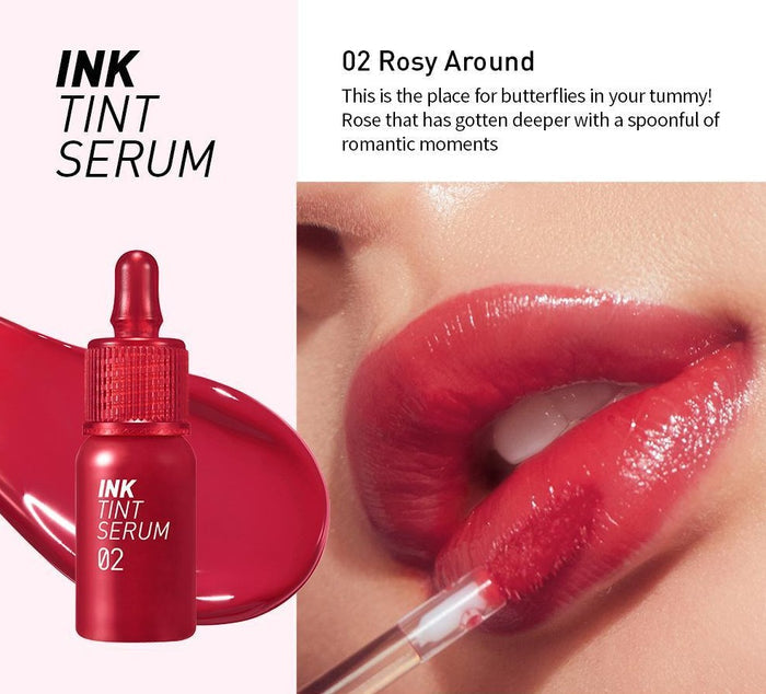 peripera ink tint serum 02 rosy around asian authentic genuine original korean skincare montreal toronto canada thekshop thekshop.ca natural organic vegan cruelty-free cosmetics kbeauty vancouver free shipping