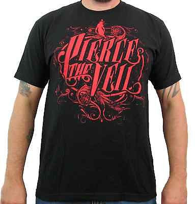 PIERCE THE VEIL (Logo Black) Men's Slim Fit T-Shirt