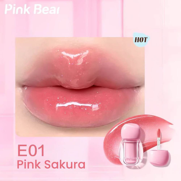 Pink Bear Tinted Essence Lip Gloss