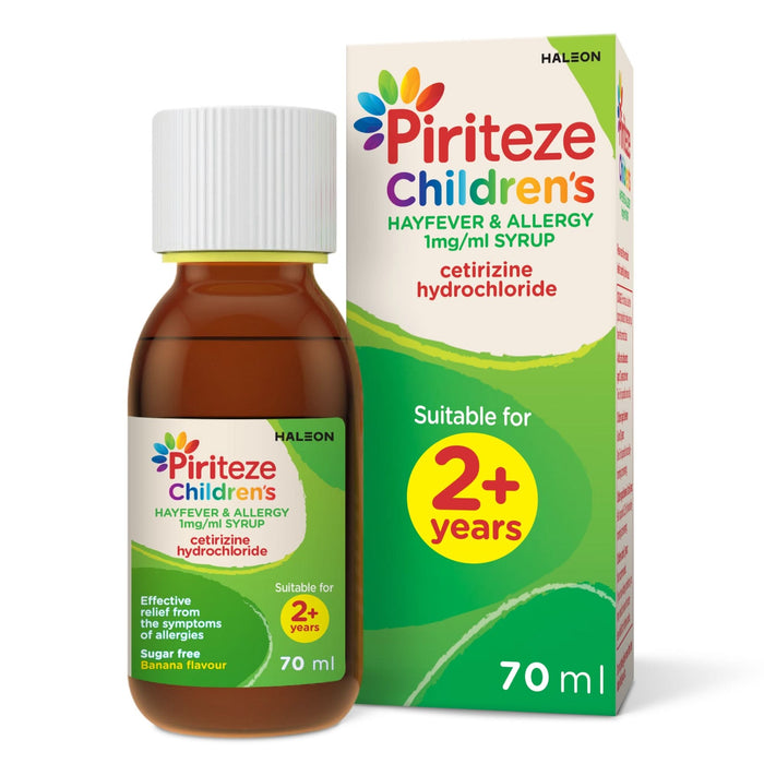 Piriteze Once A Day Allergy Syrup 70ml