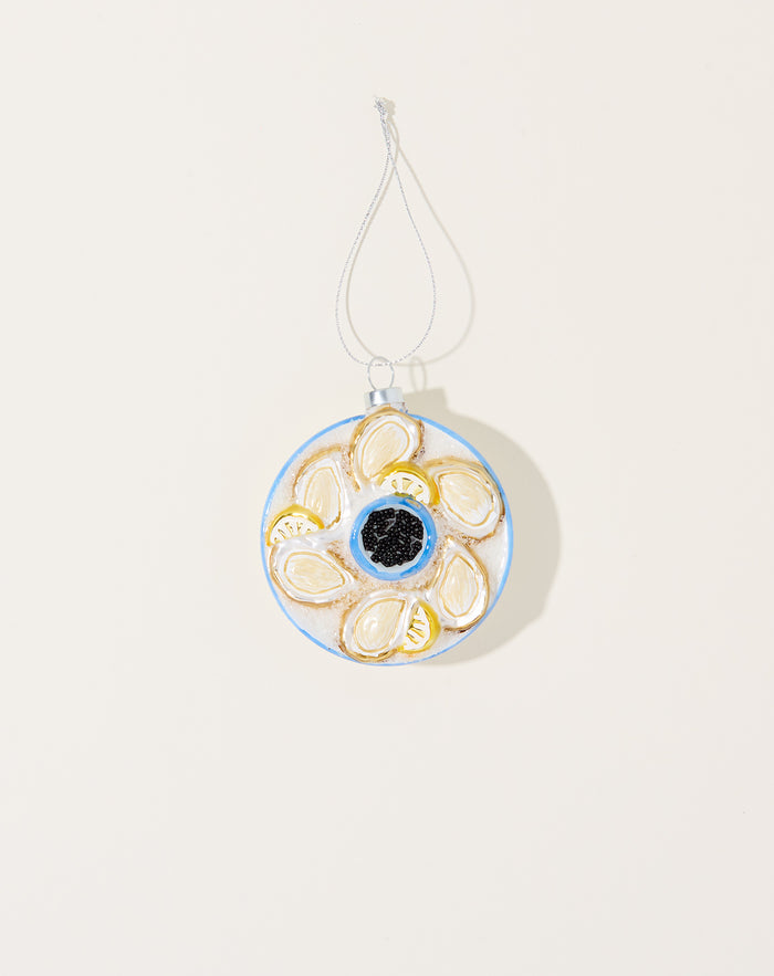 Cody Foster Plated Oyster Ornament