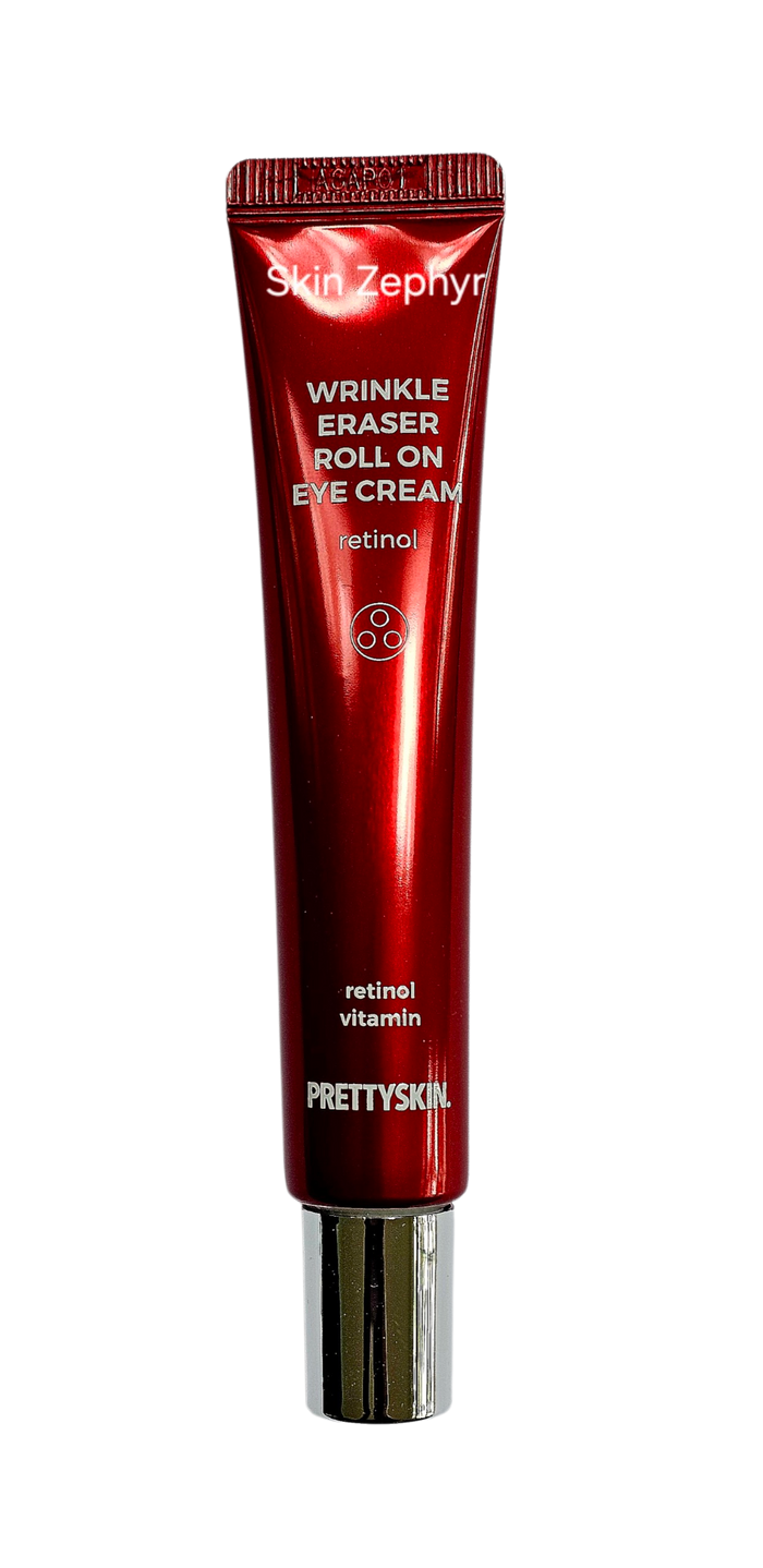 Prettyskin Wrinkle Eraser Roll On Eye Cream: Retinol