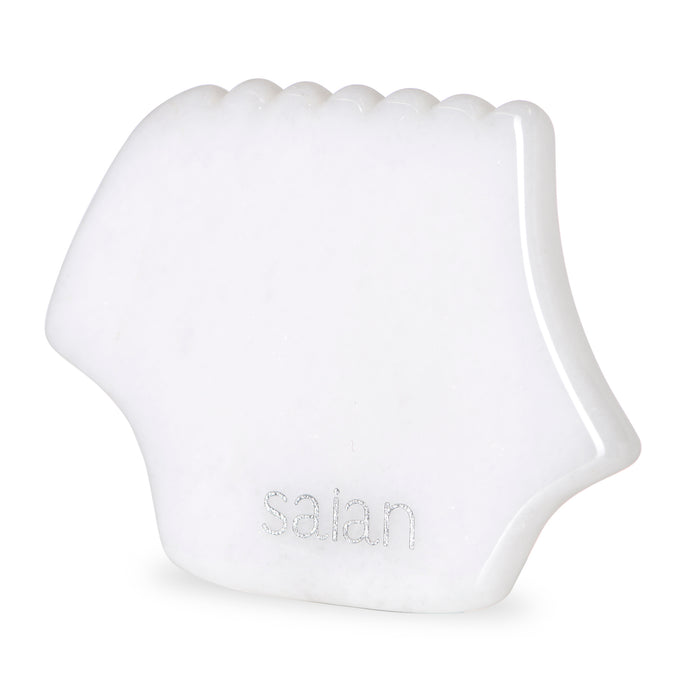 Professional Gua Sha Stone - White Empress Jade