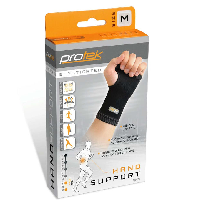 Protek Elasticated Hand Support - Medium