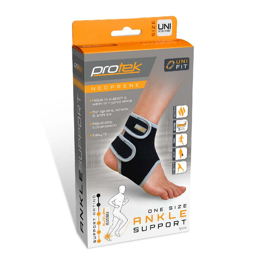 Protek Neoprene Ankle Support - One Size