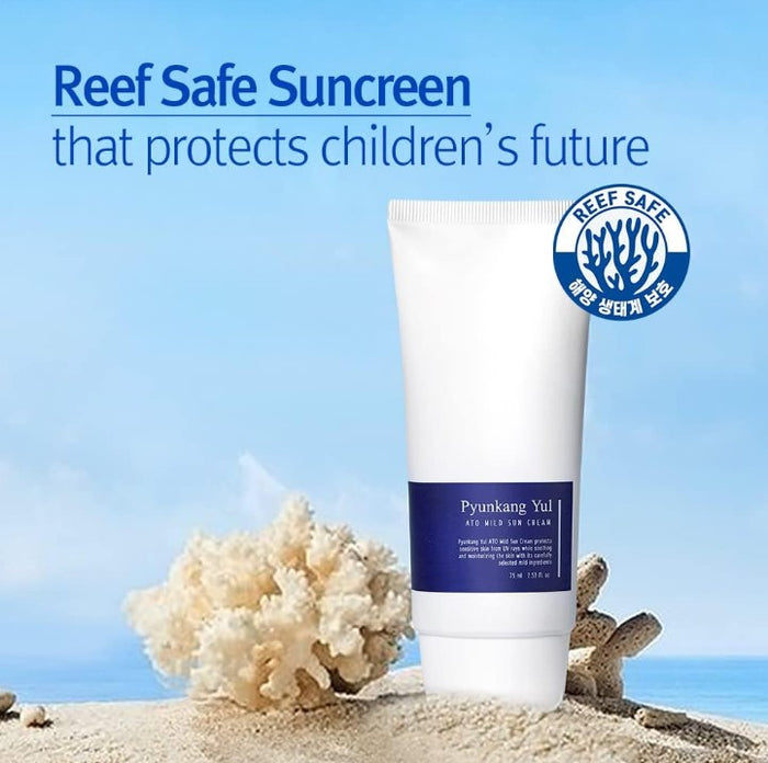 Pyunkang Yul ATO Mild Sun Cream Hybrid Sunblock SPF50 Broad Spectrum 75ml / 2.53 fl. oz.