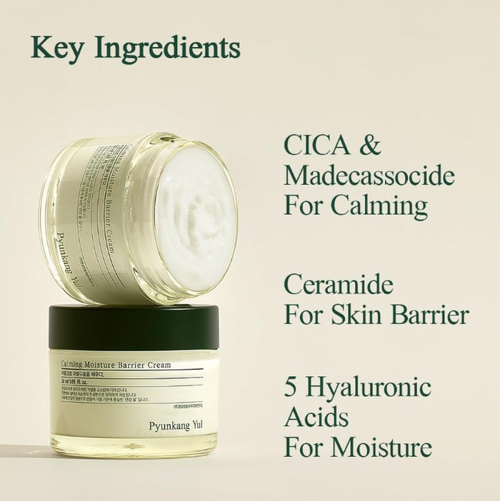 Pyunkang Yul Calming Moisture Barrier Cream 1.7 Fl. Oz,50ml