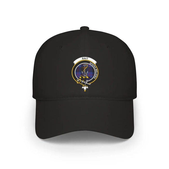 Rait Spero Meliora Emblem on Black Cap Accessory