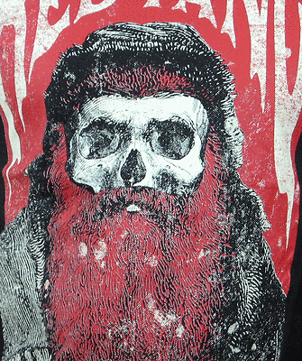 RED FANG (Bearded Skull) Men's T-Shirt
