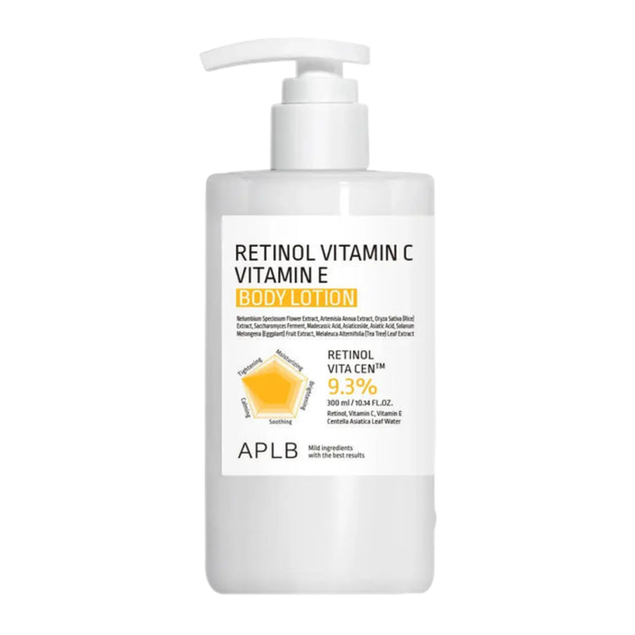 Retinol Vitamin C Vitamin E Body Lotion