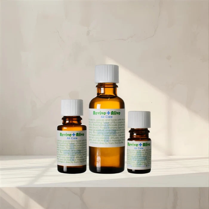 Living Libations Revive Alive Air Care Essential Oil Blend sizes