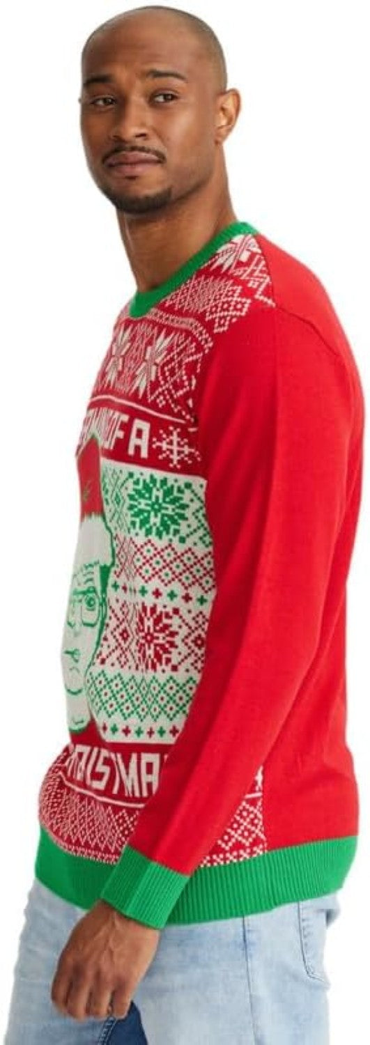 Ripple Junction The Office Unisex Pullover Sweater Dreaming of A Dwight Christmas