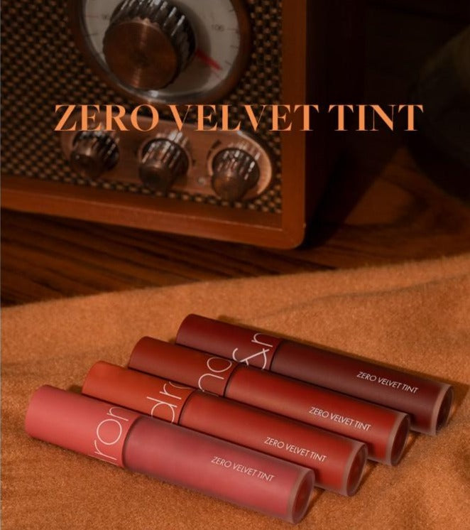rom&nd Zero Velvet Tint Autumn Knit Series asian authentic genuine original korean skincare montreal toronto canada thekshop thekshop.ca natural organic vegan cruelty-free cosmetics kbeauty vancouver free shipping