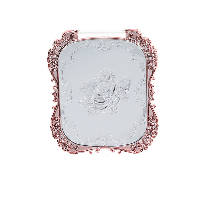 Rose Compact Foldable Mirror Small
