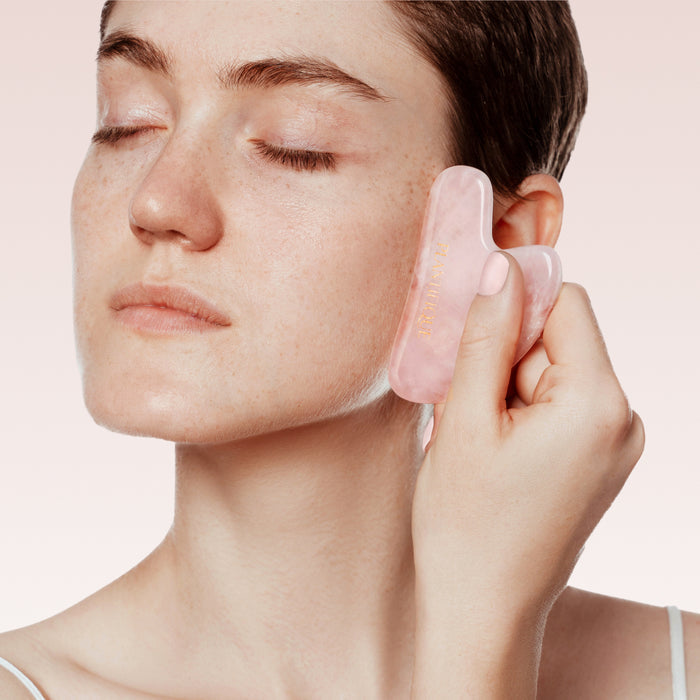 Rose Quartz Roller & Gua Sha Set - Plantifique