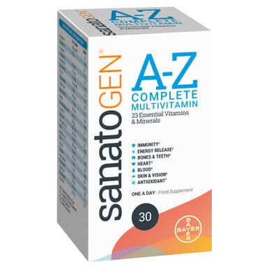 Sanatogen A-Z Complete Multivitamin 30 Tablets