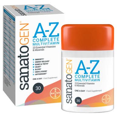 Sanatogen A-Z Complete Multivitamin 30 Tablets