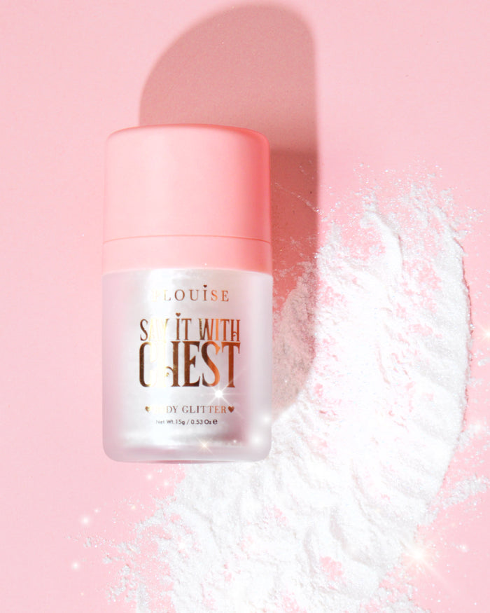 Say It With Chest Loose Body Glitter