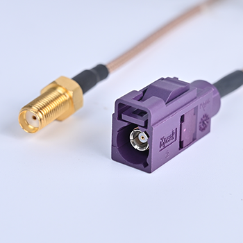 SCAB000555 SMA to FAKRA RF Adapter Cable — RG316, 3m, DC~6 GHz, 50 Ω