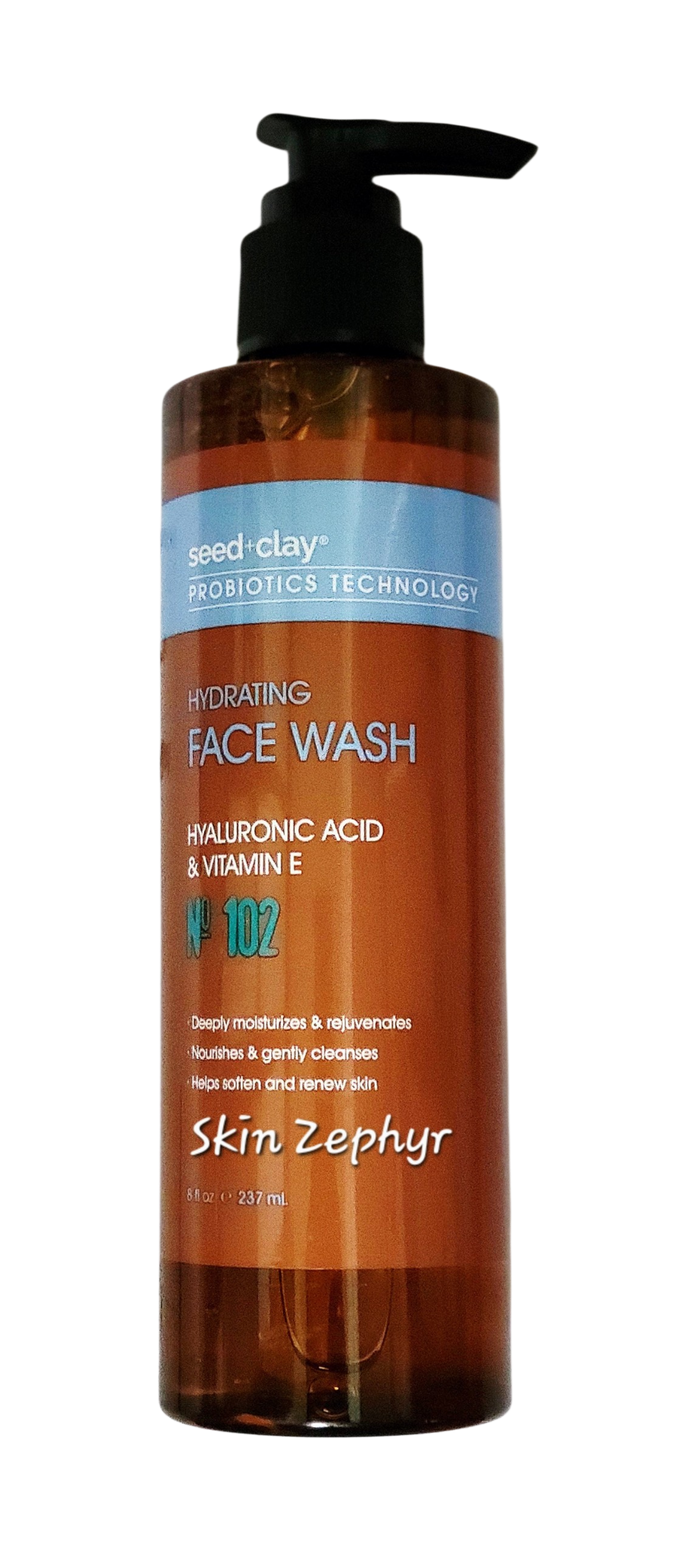 Seed and Clay Hyaluronic Acid & Vitamin E  Hydrating Face Wash No. 102