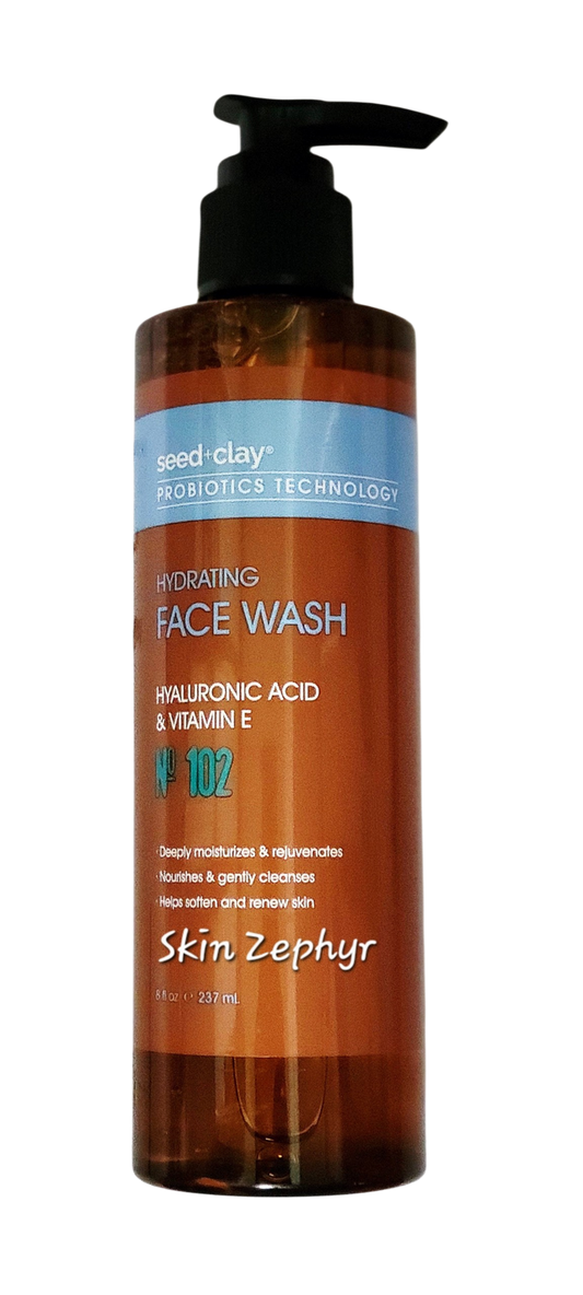 Seed and Clay Hyaluronic Acid & Vitamin E  Hydrating Face Wash No. 102