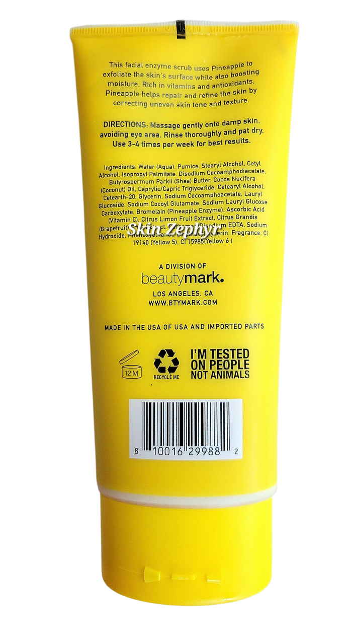 Seed and Clay Pineapple Enzyme Retexturizing Gel Facial Scrub No. 314