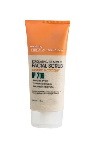 Seed + Clay Exfoliating Treatment Scrub Tumeric & Coconut No.708