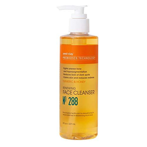 Seed + Clay Probiotics Technology Tumeric and Honey Renewing Face Cleanser No 288