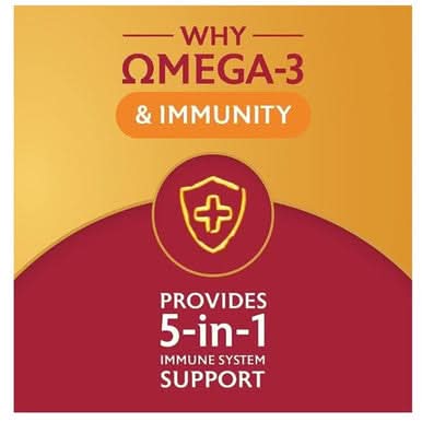 Seven Seas Omega 3 & Immunity 30 Capsules + 30 Tablets