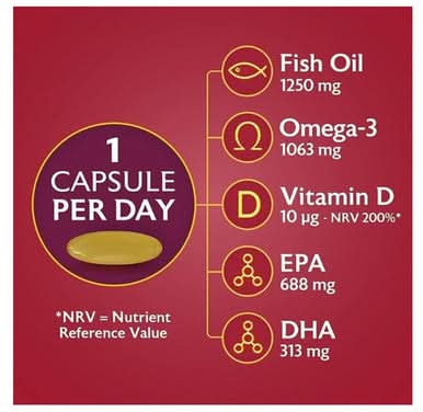 Seven Seas Omega 3 Max Strength 30 Capsules